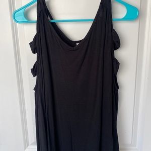 Black Long Sleeve with Arm Cut Outs